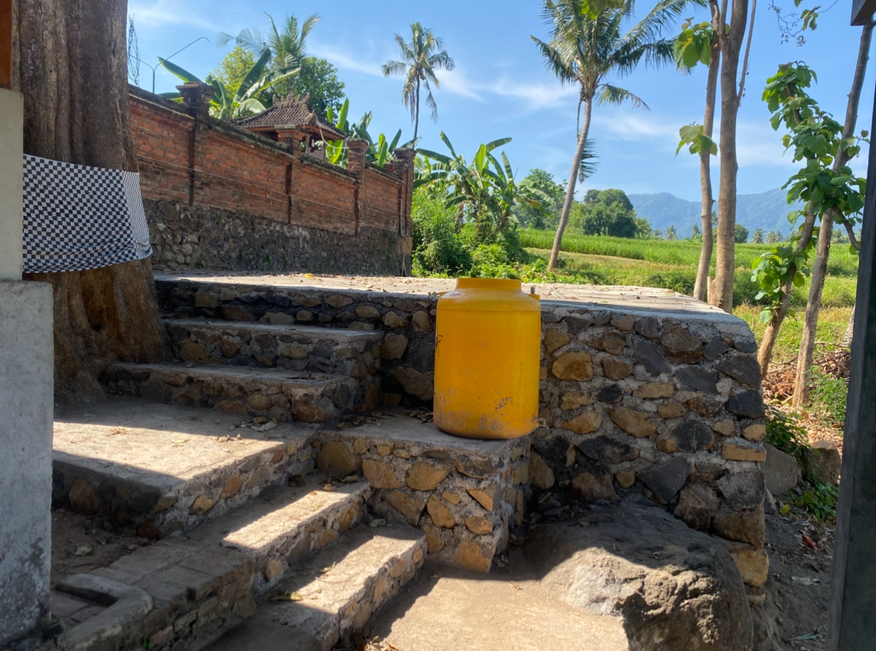 Pembangunan Perigi Penataran di Pura Bukit Sekar Kencana Desa Adat Sangket